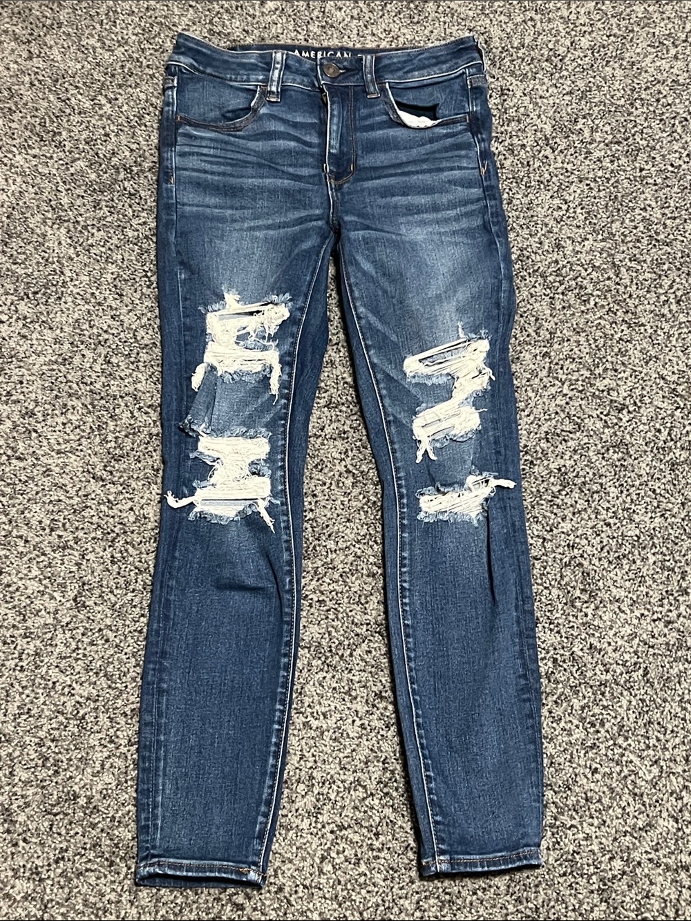 American Eagle Hi-Rise Jegging Next Level Stretch Size 6 Short EUC